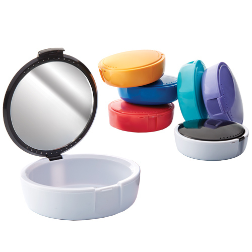 DynaFlex Orthodontics MIRA CASE RETAINER CASES W/ MIRROR P2015001