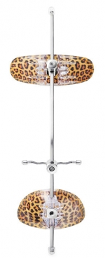 CHAMPION™ COMFORT FIT FACEMASK, LEOPARD PRINT