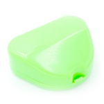 DYNAFLEX FLIP TOP RETAINER CASES, NEON GREEN