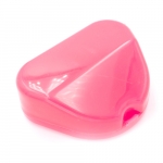 DYNAFLEX FLIP TOP RETAINER CASES, NEON PINK