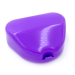 DYNAFLEX FLIP TOP RETAINER CASES, PURPLE