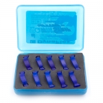 QWIKSTRIPS IPR <BR> CURVED <BR> REFILLS 10PK, MEDIUM, BLUE
