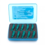 QWIKSTRIPS IPR <BR> CURVED <BR> REFILLS 10PK, COARSE, GREEN