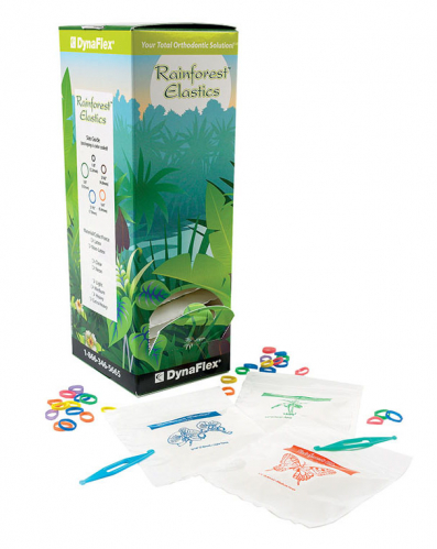 RAINFOREST ELASTICS<BR>LATEX NEON