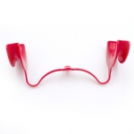 DYNAFLEX DISPOSABLE SPANDEEZ RETRACTOR, LARGE, RED