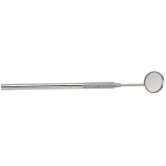 DYNAFLEX STAINLESS STEEL MOUTH MIRRORS, MIRROR WITH HANDLE, 4