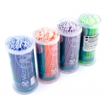 MICROBRUSH DISPOSABLE APPLICATORS, MULTI-COLORED
