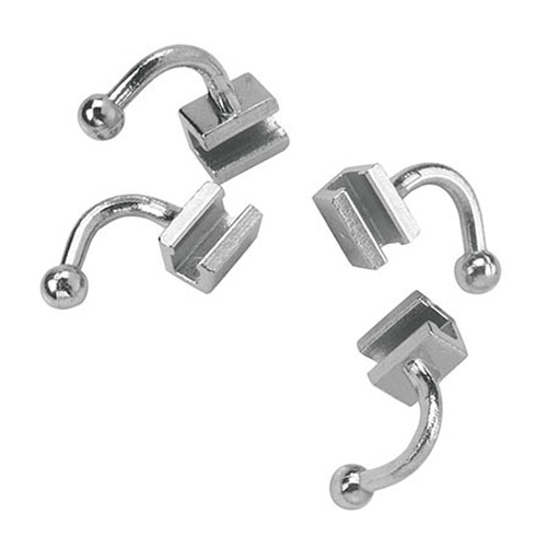 DYNAFLEX CRIMPABLE BALL HOOKS - CURVED
