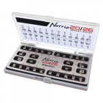 NORRIS 20/26® BRACKETS FULL SET,  U / L 7 X 7, W/ STANDARD PREMOLARS