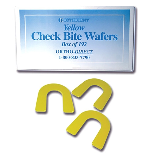 YELLOW CHECK BITE WAFERS