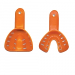 DISPOSABLE IMPRESSION TRAYS , #2 X-SMALL (ORANGE), UPPER - 50PK