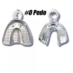 ALUMINUM IMPRESSION TRAY , #0 PEDO, LOWER