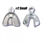 ALUMINUM IMPRESSION TRAY , #2 SMALL, UPPER