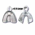 ALUMINUM IMPRESSION TRAY , #5 X-LARGE, LOWER