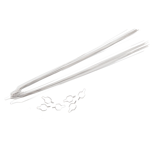 DYNAFLEX STAINLESS STEEL<BR> LIGATURE TIES