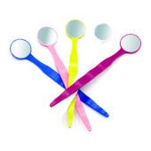 DYNAFLEX COLORED DISPOSABLE MOUTH MIRRORS