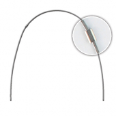 COPPER NITI WITH STOPS <BR> FOR SELF-LIGATING BRACKETS