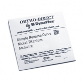 DIMPLE REVERSE CURVE NICKEL TITANIUM WIRE <BR> 10 PACK