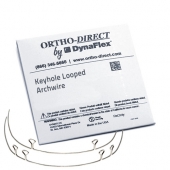 KEYHOLE LOOPED ARCHWIRE - 2 LOOP