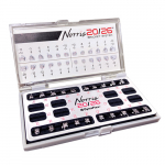 NORRIS 20/26® BRACKETS FULL SET,  U / L 5 X 5, W/O OFFSET PREMOLARS