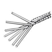 COAX ARCHWIRES<BR>UPPER / LOWER & STRAIGHT LENGTHS - PACK OF 10