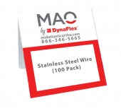 STAINLESS STEEL WIRE <BR>100 PACK