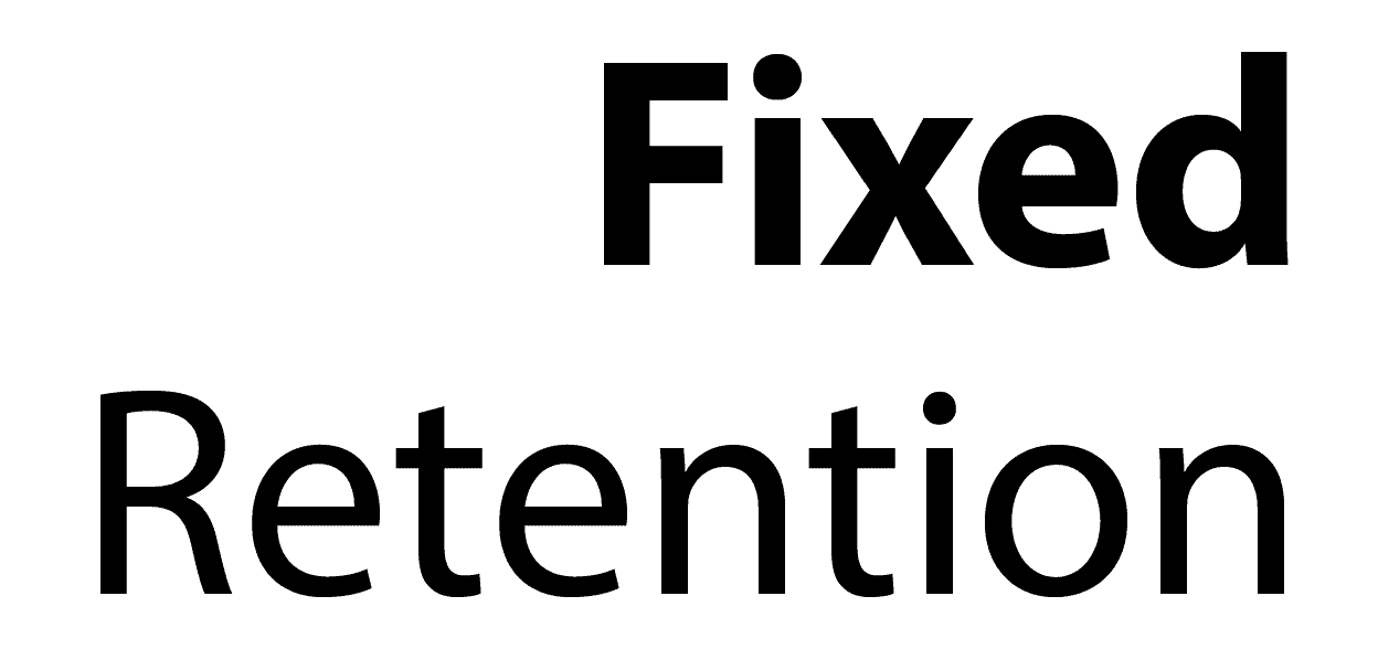 Fixed Retention Appliances