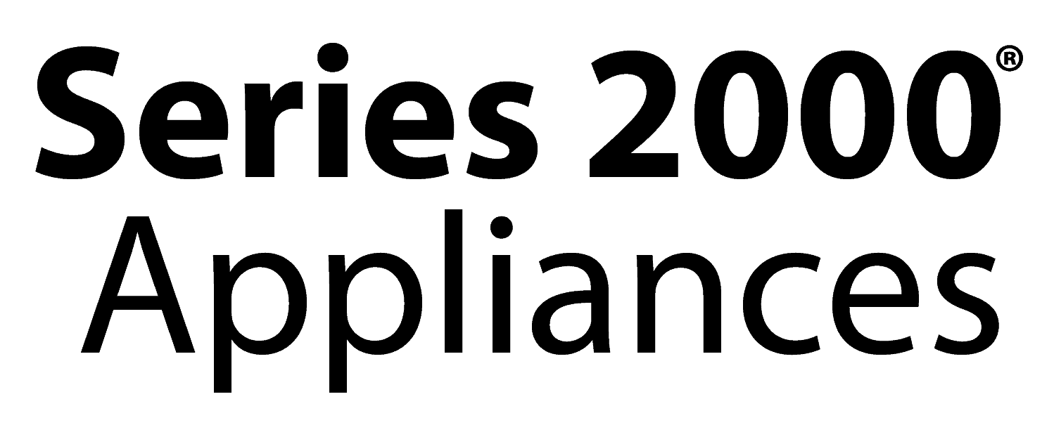 Series 2000 Appliances